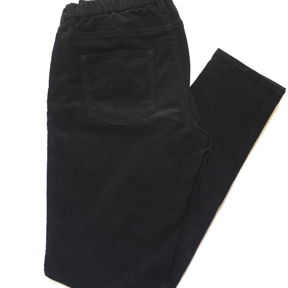 Jumpsuits | Uniqlo Black Corduroy Pants 